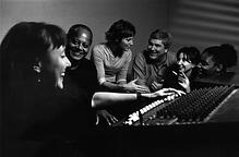 students recording